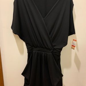NWT XS Black RACHAEL ROY DRESS
